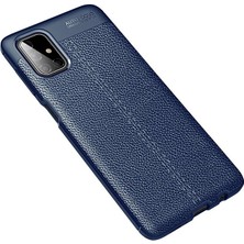 Egecen Samsung Galaxy M51 Kılıf Auto Focus Kapak - LACIVERT-(5796) - ESZAOC4962-3729