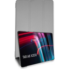 Magicool Samsung Galaxy X200 Tab A8 10.5 Kılıf Tablet Smart Kılıf - Gri