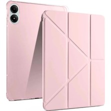 Magicool Xiaomi Redmi Pad Pro 12.1 Kılıf Kalemlikli Mars Tablet Kılıfı - Rose Gold