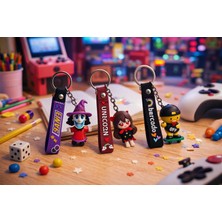 Seymen Bıçakçılık 3’lü Figürlü Silikon Anahtarlık Seti | Renkli, Sevimli ve Dekoratif Anahtarlıklar