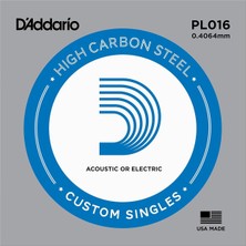 Hype Store D'addario PL016 Tek Elektro Gitar Teli (16)