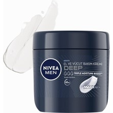 Hype Store Men Erkek El ve Vücut Bakım Kremi Deep Dimension 400ML,YOĞUN Nemlendirici,freah Koku,yenileyici Bakı