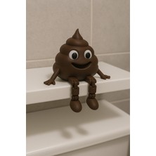 MisterionStudio Banyo Dekoratif Kaka Figürü