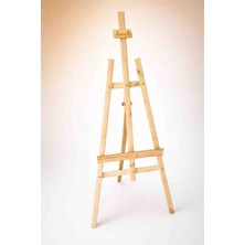 Ayarlanabilir Ahşap Premium Seri Şövale 172 cm Profesyonel Kullanım