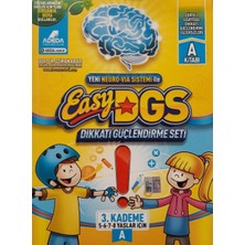 Adeda Yayıncılık Easy Dikkati Güçlendirme Seti 5-8 Yaş A Kitapçığı