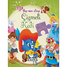 Çiçek Yayıncılık Yap-Boz Kitap - Çizmeli Kedi