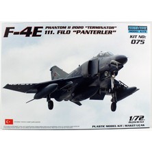 Hobbytime 075 1/72 Ölçek, F-4e Phantom Iı, Terminatör, 111.FILO Panterler, Plastik Model Kiti