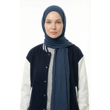 Lavin Scarfs Daily Koleksiyonu Viskon Şal Lacivert