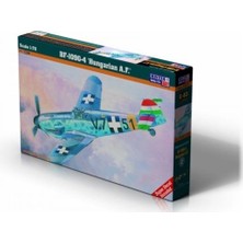 Mistercraft C083 1/72 Ölçek, BF-109G-4 (Hungarian A.f.) Savaş Uçağı, Plastik Model Kiti