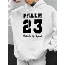 Mezmur Numarası 23 Desen Sonbahar Erkek Kapüşonlu Üst Hip Hop Cepli Günlük Kapüşonlu Üstler K