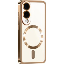 Olinea Newface Galaxy S25 Edge Kross Magneticsafe Kapak - Çöl Titanyum
