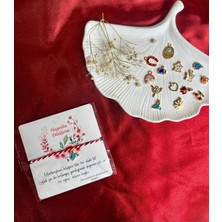 The Canelif Accessories Kartlı  Marteniçka Bileklik - Ayarlanabilir, Şans Getiren Özel Tasarım (Hediye Paketli Gönderim Sağlanmaktadır.)