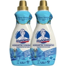 Highgenic Çamaşır Yumuşatıcı Lilyum Zarafeti 1500 ml x 2 Adet