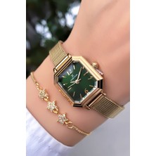 Daniel Klein Orijinal Çelik Kordon Minimal Kadın Kol Saati 3 Atm Su Geçirmezlik Gold Renk Bileklik Hediyeli DK349C1