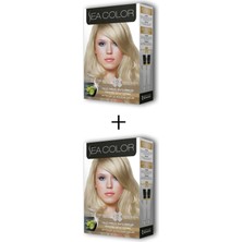 ModaSize 2x2 Tüp Krem Saç Boyası Seti Platin Sarısı No:0.1