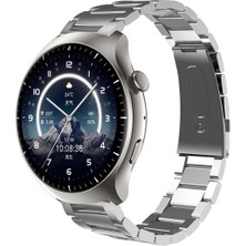 Harvox Watch Hx-4 Pro Akıllı Saat Iphone ve Android Tüm Akıllı Telefonlara Uyumlu 46 mm Gümüş