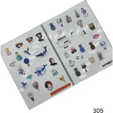 Gala Smart  Stıcker Naıl Art NO:305