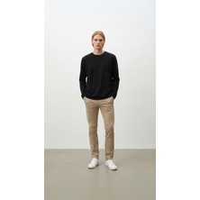 Babokah Premium Pamuk Likralı Uzun Kol Erkek Tshirt