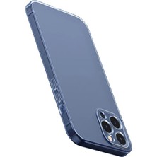 Khayra Simple Case Iphone 12 Pro Max  Uyumlu 6.7 Ince Şeffaf Silikon KILIF-(5775) - HRN1015-4198
