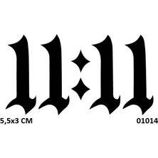 Airbrush Tattoo Gizem ve Arzu Sembolü Yapışkanlı Stencil Süsleme ve Boyama Kalıbı