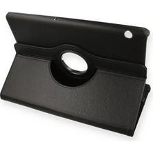 Magicool Huawei Mediapad T5 10 Kılıf 360 Tablet Deri Kılıf - Siyah