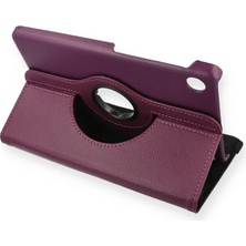 Magicool Huawei Matepad T8 8 Kılıf 360 Tablet Deri Kılıf - Mürdüm