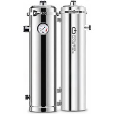 Powermaster PM-28654 Ana Hat Su Arıtma Sistemi 10.000 L/saat Paslanmaz Çelik Gövdeli Yıkanabilir Uf-Pvdf Filtreli