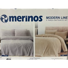 Tevekkül Ticaret Merinos 3parça Çift Kişilik Battaniye Seti 220*240