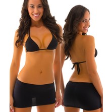 İlkyaz Fashion Ieg™ B101058 Mini Etek & Bustiyer Takım