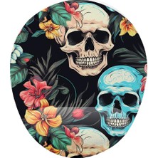 Hype Store Iyi Fikirler Kuru Kafa Çiçek Bilek Destekli Mouse Pad