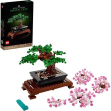 Braventa Collection LEGO Icons Bonsai Ağacı Seti, Yetişkinler Için Ev Dekorasyonu ve Çiçek Seti, Yaratıcı ve Rahatlatıcı