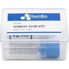 Hype Store Chembio Serbest Klor Test Ölçüm Kiti