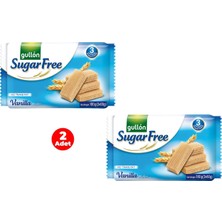 Gullon Vanilya Aromalı Krema Dolgulu Şekersiz Gofret - Sugar Free Wafer 180 gr (2 Adet)