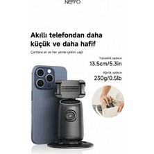 Neffo Akıllı Tripod Hareketli Gimbal Kumandalı Çok Amaçlı Video Selfie Telefon Tutucu