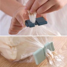 Go İthalat 6&amp;apos;lı Hava Sızdırmaz Poşet Torba Ambalaj Ve Paket Kıstırmalı Kapatma Klipsi (4989)