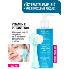 Ravcos Yüz Temizleme Jeli + Yüz Temizleme Fırçası 2li Set