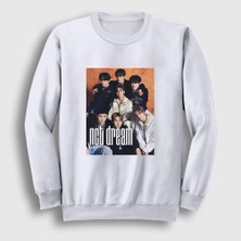 Presmono Unisex Beyaz Members K-Pop Nct Dream Sweatshirt