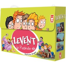 Levent İz Peşinde - 06 Set (5 Kitap Takım) Timaş Çocuk 2012 Yılı Eğlenceli Macera Serisi