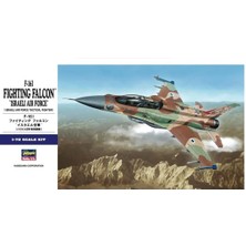 Hasegawa E34 1564 1/72 Ölçek, F-16I Fighting Falcon (Israeli Air Force), Savaş Uçağı Plastik Model Kiti