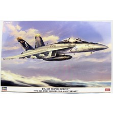 Hasegawa 7552 1/48 Ölçek, F/A-18F Super HORNET VFA-103 Jolly Rogers 75TH Anniversary,, Savaş Uçağı Plastik Model Kiti