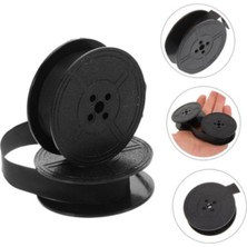 Dakşer Muadil Mekanik Daktilo Şeridi Çift Makaralı Siyah 12.7 MM x 10 M Pamuklu Tüm modellere uyumlu