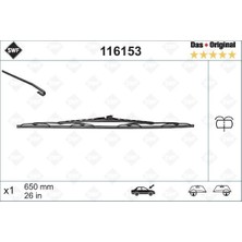 Valeo Storozal Silgi Swf Seri (X1) (Mercedes Vito (Yt) (650)