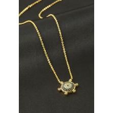 Bijuteri Net Dümen Zirkon Taşlı Kolye