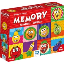 Ca Games Memory Meyveler - Sebzeler (CA.5040)