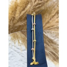 Livora Jewelry 925 Ayar Gümüş 2’li Dorika Toplu Kadın Bileklik – Özel Tasarım