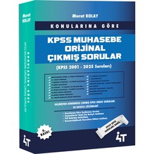 Konularına Göre Kpss Muhasebe Çıkmış Sorular (2025 Dahil)