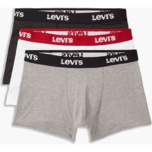 Levi's Levis 3'lü Erkek Beyaz Boxer 37149-0313