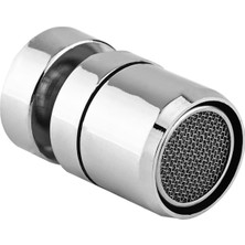 Mezigarc 360 Derece Döner Içten Dişli Hareketli Musluk Başlığı Paslanmaz Çelik Mutfak Batarya Ucu Perlatör