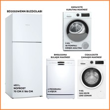 Profilo 4'lü Avantajlı Set ( BD2055WENN + BM6320MA + CGA242X3TR + KM9611CTR )