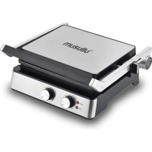 Musullu 2037 Tost, Izgara ve Waffle Makinesi – 1800 W